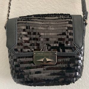 Crossbody sequin purse